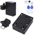 Hidden Smart Sensor Lock For Shoe Cabinet And Stick Drawer Lock - BLACK