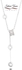 Silver Town JEWELRY Silver Necklace Platinum plated Weight : 3G - 0040000585