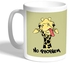 Giraffe - No Problem Printed Coffee Mug, White 11 Ounce
