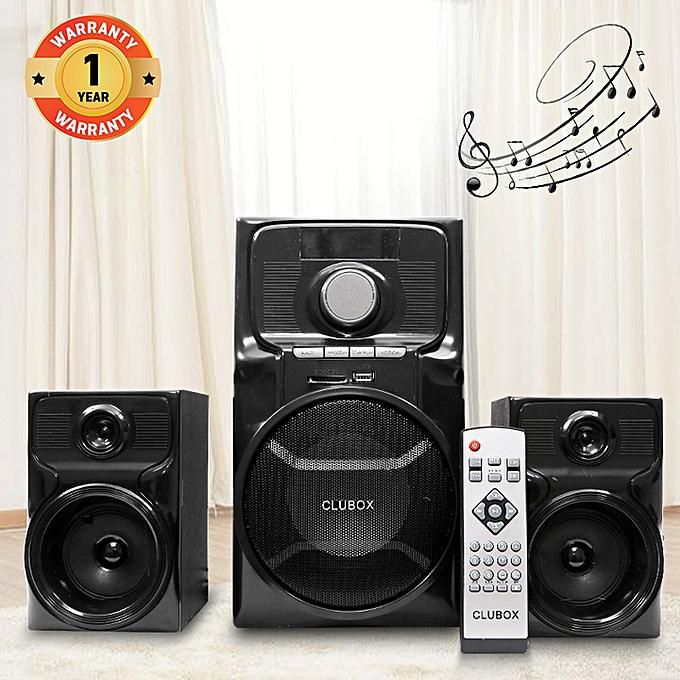 CLUBOX IC-5201 HI-FI BT Multimedia Speaker System black 60w IC-5201