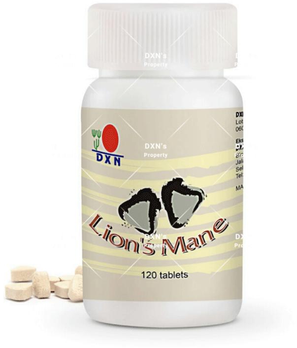 DXN Lion’s Mane – 120 Tablets