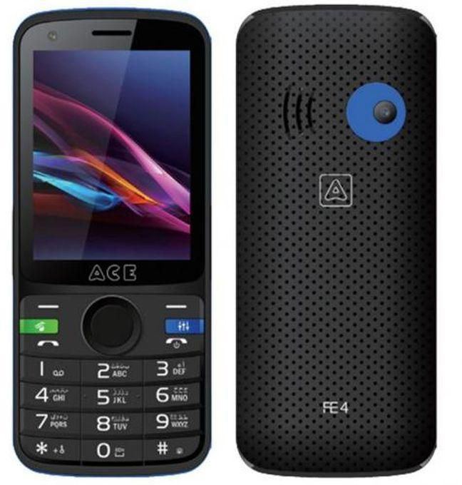 ACE Mobile Phone Dual SIM, Radio, Black- FE4