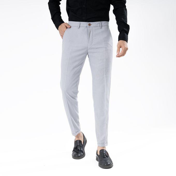 Clever Classic Trousers, Gray