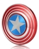 Generic Captain America Shield Fidget Hand Spinner Aluminum Alloy Material - Multi Color