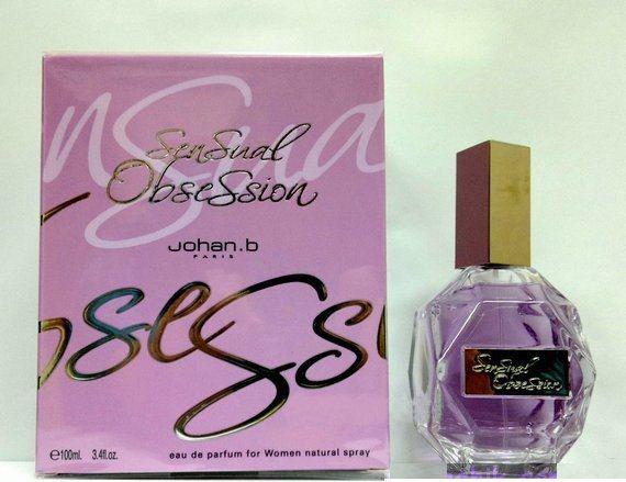 سنشول اوبيشون 100 مل من جوهان للنساء Johan B Sensual Obsession by Johan B for Women Eau de Parfum Spray 3.4 oz