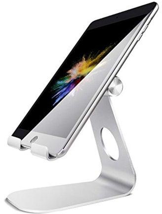 Desktop Stand Holder For Tablet Silver