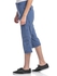 Columbia CLAL8009-508 Silver Ridge Capri Pants for Women, Bluebell Heather