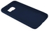Leather Protective Back Case Cover for Samsung Galaxy S6 G920F in Blue