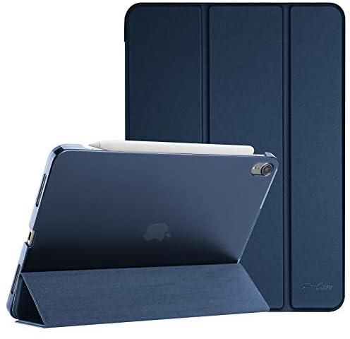 ProCase iPad Air 5/Air 4 Case 10.9" 2022 2020, Slim Stand Hard Back Shell Protective Smart Cover Cases for iPad Air 5th/iPad Air 4th Generation-Navy
