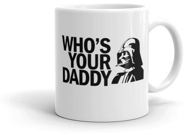 Star Wars -Who's Your Daddy - White Mug - 300ml