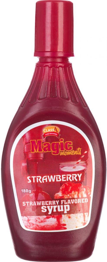 Magic Moments Strawberry Flavored Syrup 180Gm
