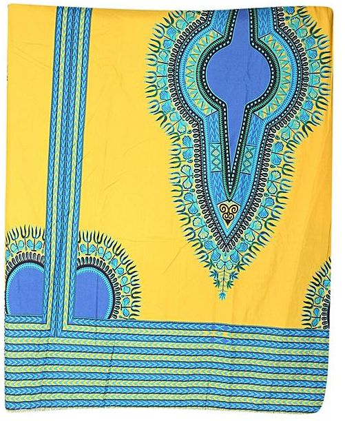 Fashion Dashiki Design Medium Silk Fabric 3 Yards price from jumia in ...