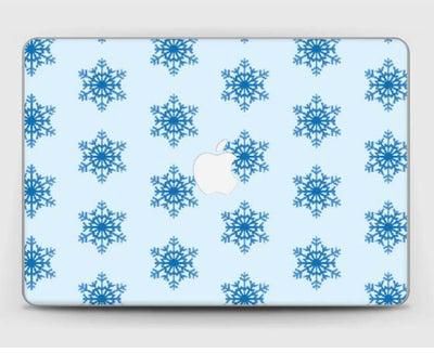 Snow Flakes Skin Cover For Macbook Pro Retina 13 (2015) Multicolour