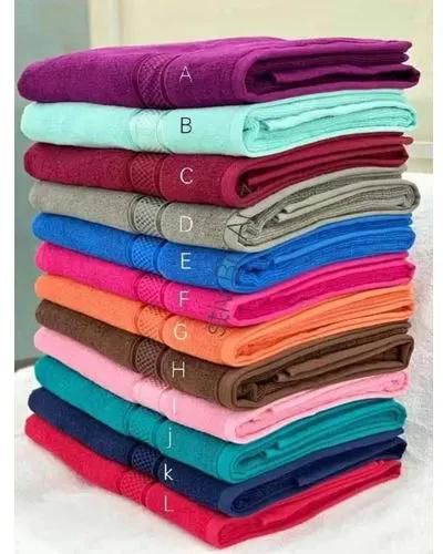 (OFFER). Generic Medium Cotton Bath Towels.designed with a strong pique border for added durability. They are made using the highest quality standards. made from 100% Cotton, makin