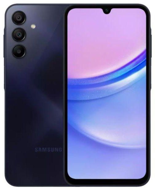 Samsung Galaxy A15 - 6.5 Inch 128GB/6GB Dual SIM 4G Mobile Phone - Blue Black