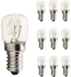 مصباح ملح كهربائي موثوق به من هيمالايا بقدرة 15 واط E14 مصباح احتياطي لمصباح الملح الصخري للثلاجة والثلاجة (3)