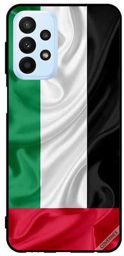 Protective Case Cover For Samsung Galaxy A23 Uae Flag Cloth
