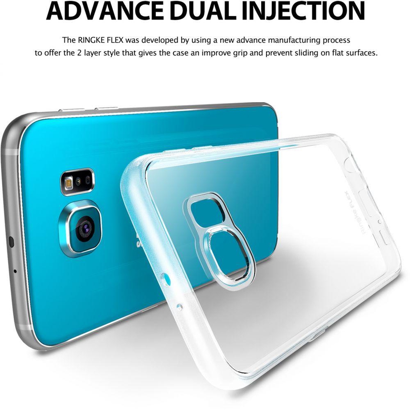 Rearth Ringke FLEX Premium Flexible TPU Case for SM-G920 Samsung Galaxy S6 - Crystal View
