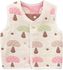 Baby Baby Single Breasted Cotton Vest Jacket Cartoon Pattern Fashion Sleeveless Top