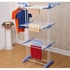 Cloth Hanger Rack With Double Pole-Stand - 3 Tier