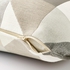 SVARTHÖ Cushion cover - grey/beige 50x50 cm