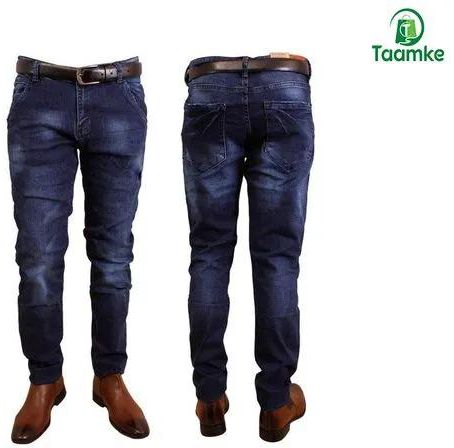 NON FADING Jeans Comfortable Slim Fit Casual & Formal Men's - Blue good pair of jeans should be well fitting and good looking without compromising the comfort of the
