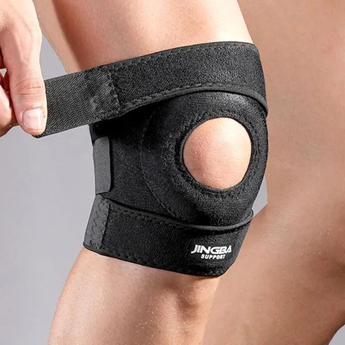 JINGBA Support Knee Brace, Adjustable Knee Support Wrap For Knee Pain, Arthritis, ACL, MCL, Joint Pain Relief, Meniscus Tear, Sports