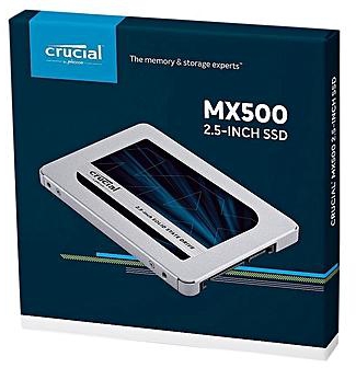 Crucial MX500 2.5" SATA III 3D NAND Internal Solid State Drive (SSD) - 250GB