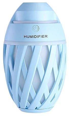 Mini Humidifier, Olive Portable USB Air Humidifier Cool Mist Humidifier with Colorful LED Lights for Home, Car, Office and More