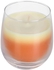 احصل على شمع انارة عطري زجاج، 7×8 سم - برتقالي مع أفضل العروض | رنين.كوم