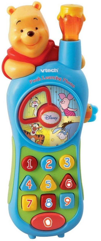 Vtech Pooh Learning Phone - Multi Colors