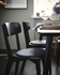 LISABO Table - black 105 cm