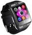 Q18 Bluetooth Smartwatch Health Phone With Sim Card - Black