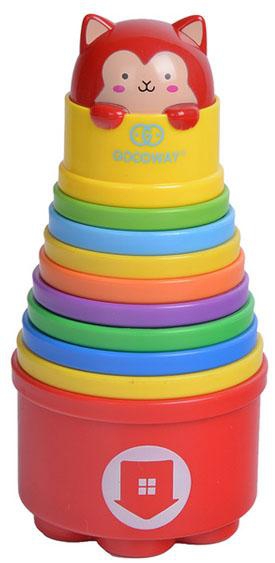GOODWAY Stack Cup with Light and Sound (Rainbow)