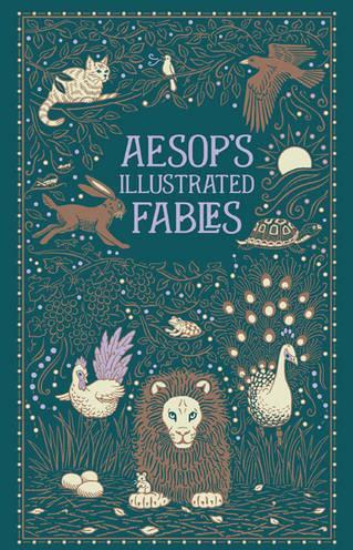 Aesops Illustrated Fables Leatherbound Classic Collection | Aesop