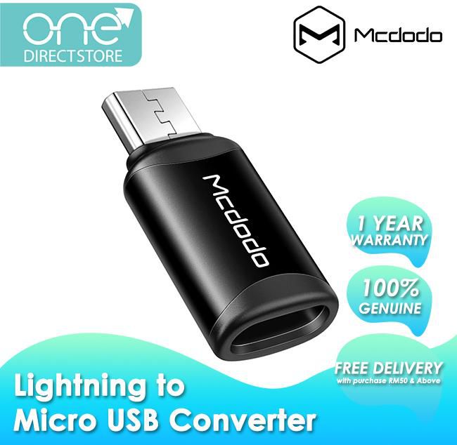 Mcdodo 3A Max Lightning to Micro USB Connector OT771