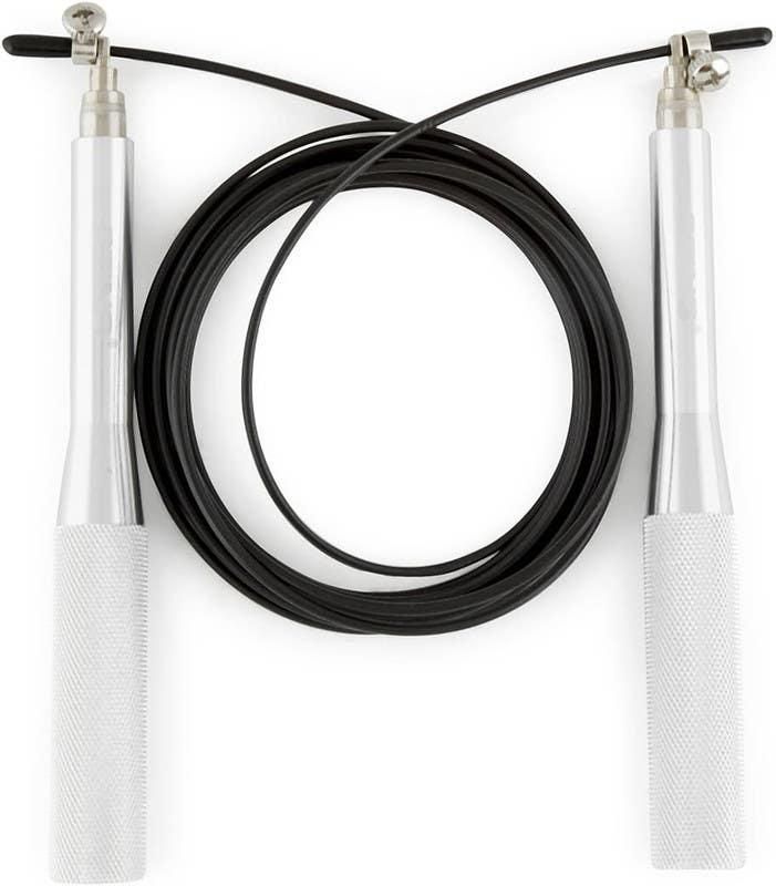 Get Jump Rope, Aluminum Handles - Silver with best offers | Raneen.com