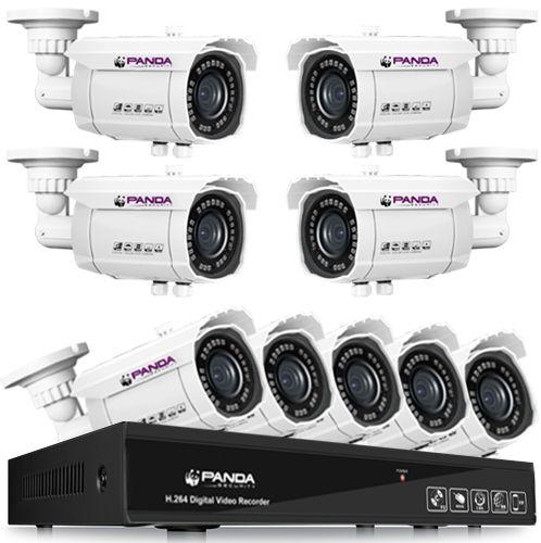 Panda Security 9 Camera Outdoor Verifocal 2.0 MP HD & XVR 16 Channels