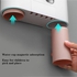 Ecoco Wall Mount Automatic Toothpaste Dispenser & Toothbrush & Cups Holder - Dust-proof 1Pc