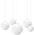 5-Piece Decorative Lanterns With 24 Butterfly Attachments Set