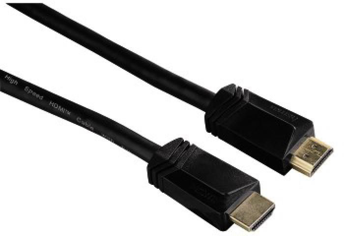 Hama 00122105 High Speed HDMI™ Cable, plug - plug, Ethernet, gold-plated, 3.0 m