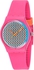 Swatch Women's Black/White Dial Silicone Band Watch - GP142