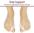 Ditya Enterprise Gel Bunion Guard, Corrector, Toe Spreader (One Pair) Pain Relief from. Two Finger Toe Separator Hallux Valgus- Crooked Toes, Pressure, corrector, Straighten toe structure.