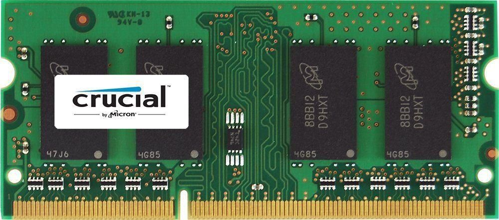 Crucial 8GB Single DDR3 1600MT/s Notebook RAM Memory (CT102464BF160B)