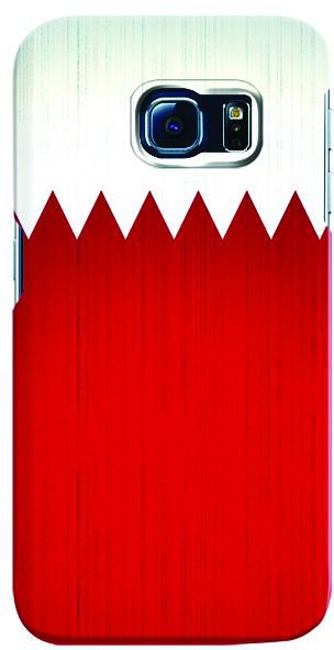 Stylizedd Samsung Galaxy S6 Edge Premium Slim Snap case cover Gloss Finish - Flag of Bahrain