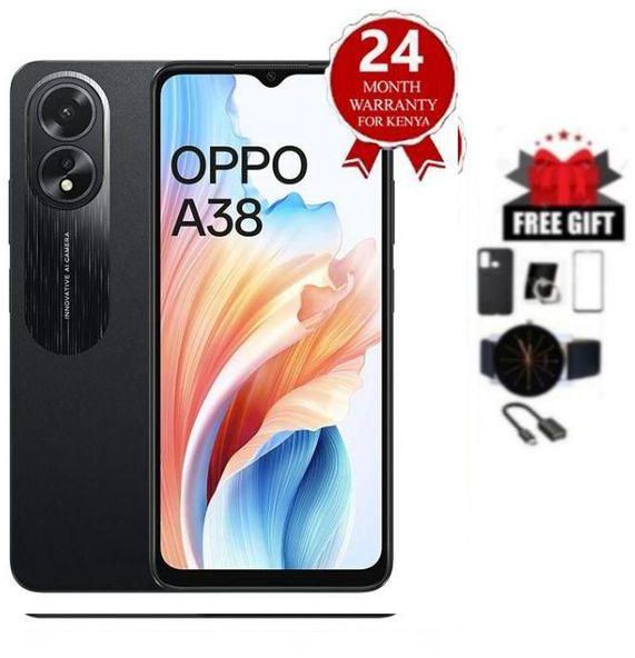 Oppo A38 6GB+128GB 50MP AI Camera 6.56" 90Hz Sunlight Display 33W 5000mAh Type-C Charge Android 13 4G Dual Sim Smart Phones