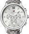 Tommy Hilfiger Amelia Women's Silver Dial Leather Band Multifunction Watch - 1781615