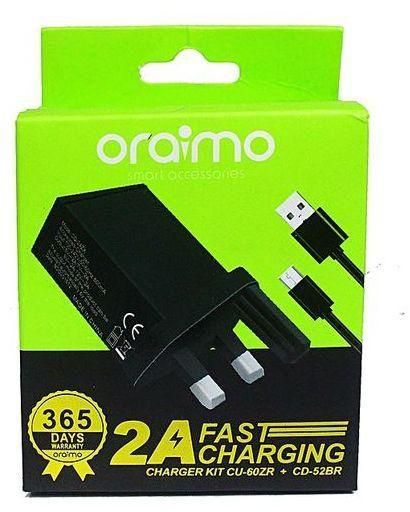 Oraimo Fast Android Charger For All Smart Phones & Tablets