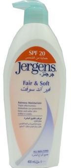 Jergens Fair & Soft Body Lotion - 400 ml