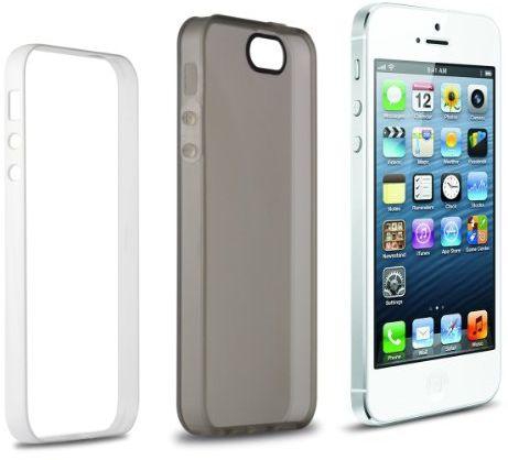 Ec Technology Tpu Case For Apple Iphone 5 (black+white)